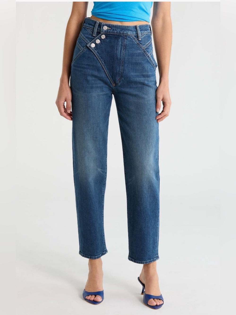MOTHER JEANS The Right-Away Tune Up Hover